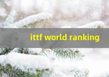 ittf world ranking